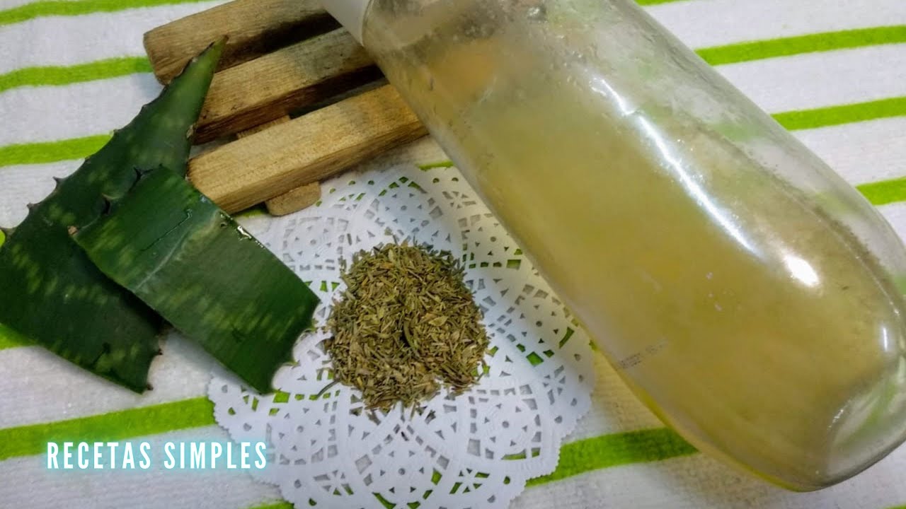 T&oacute;nico capilar // Para dermatitis seborreica // Recetas Simples