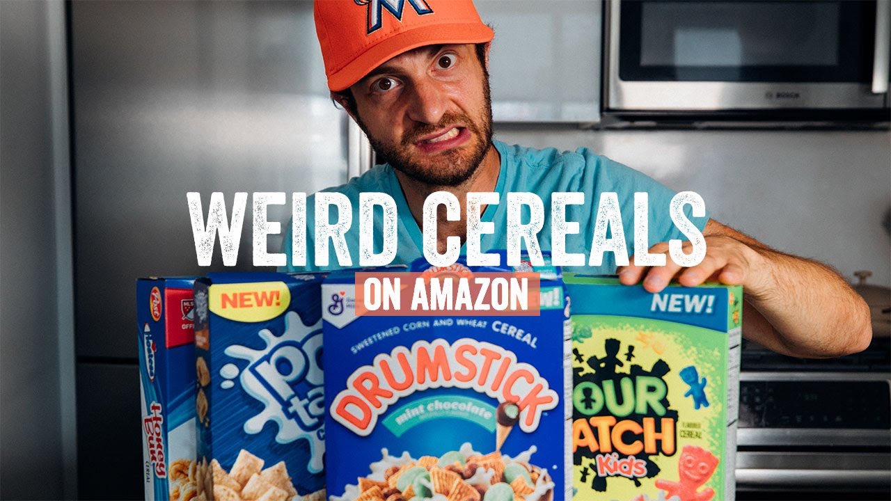 Tasting Weird Cereals from Amazon! Again! | Brunch Boys