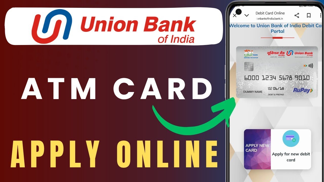 ATM & Debit Card Apply Online // Without Union Branch Visit Kiye 🤔