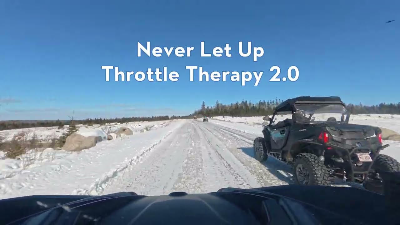 A Snow Packed and Cold Day for SXS Trail Blazin Adventure@mavinmotion 