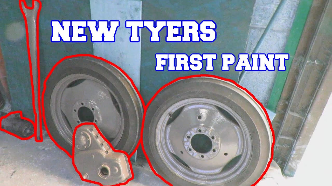 Painting The Grey Fergie!! - TEF 20 grey ferguson restoration ep 17
