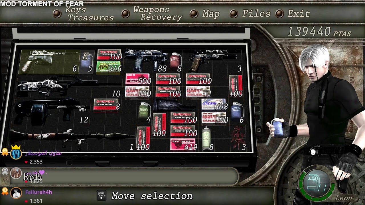 RE4 - MOD TORMENT OF FEAR #5 تختيم
