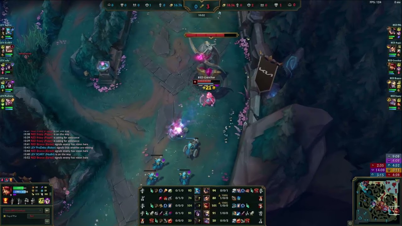 LTA South Split 2 2025 Round 3 LEV vs RED Game 1 (RED Grevthar Annie Mid POV)