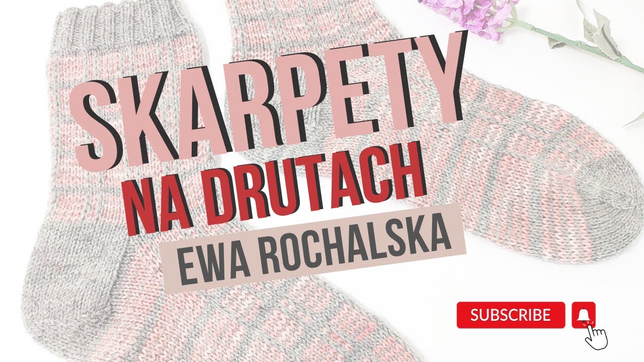 Robię skarpety w kratkę 🧦