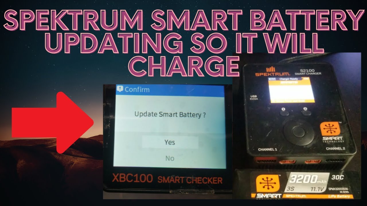 HOW TO UPDATE A SPEKTRUM G2 SMART BATTERY SO IT WILL CHARGE