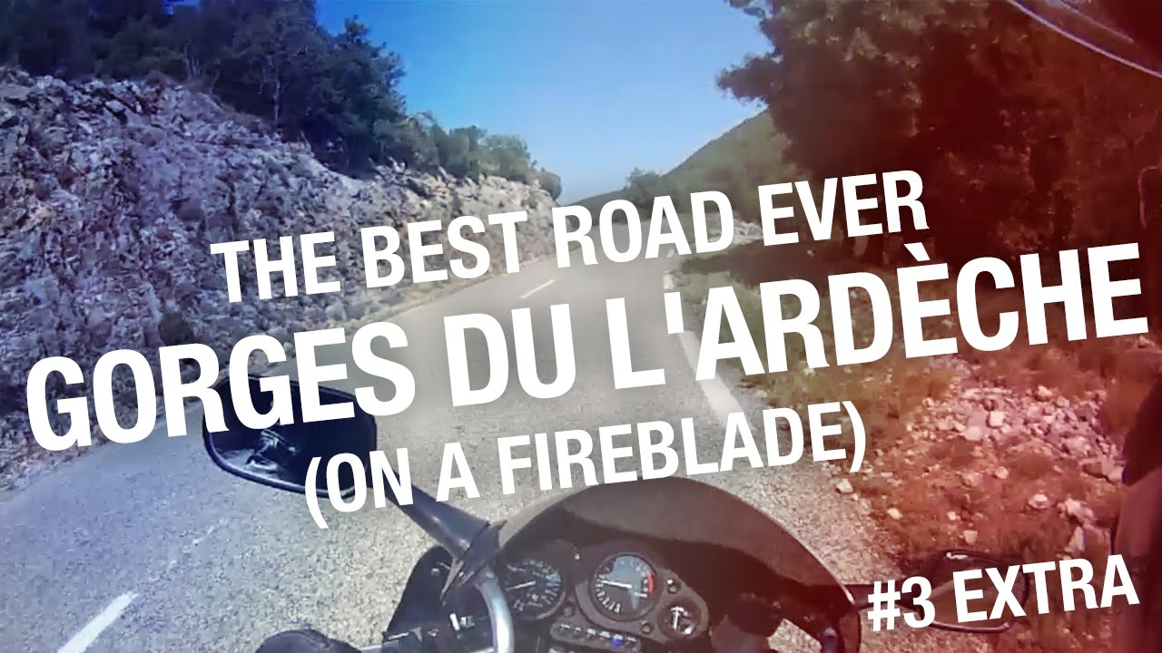 Gorges de l'Ardèche on a Fireblade