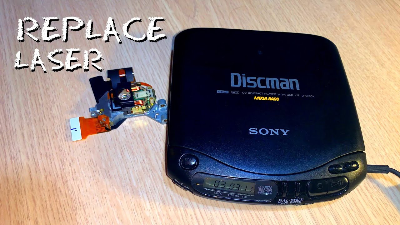 💿 Sony Discman Replace Laser (D-132CK)