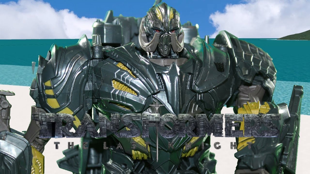 TRANSFORMERS: THE LAST KNIGHT - MEGATRON VS DRAGONSTORM [STOP MOTION]
