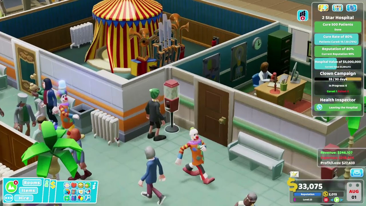 Two Point Hospital | Game | PC | Eng | Sweet Dispenser Rage