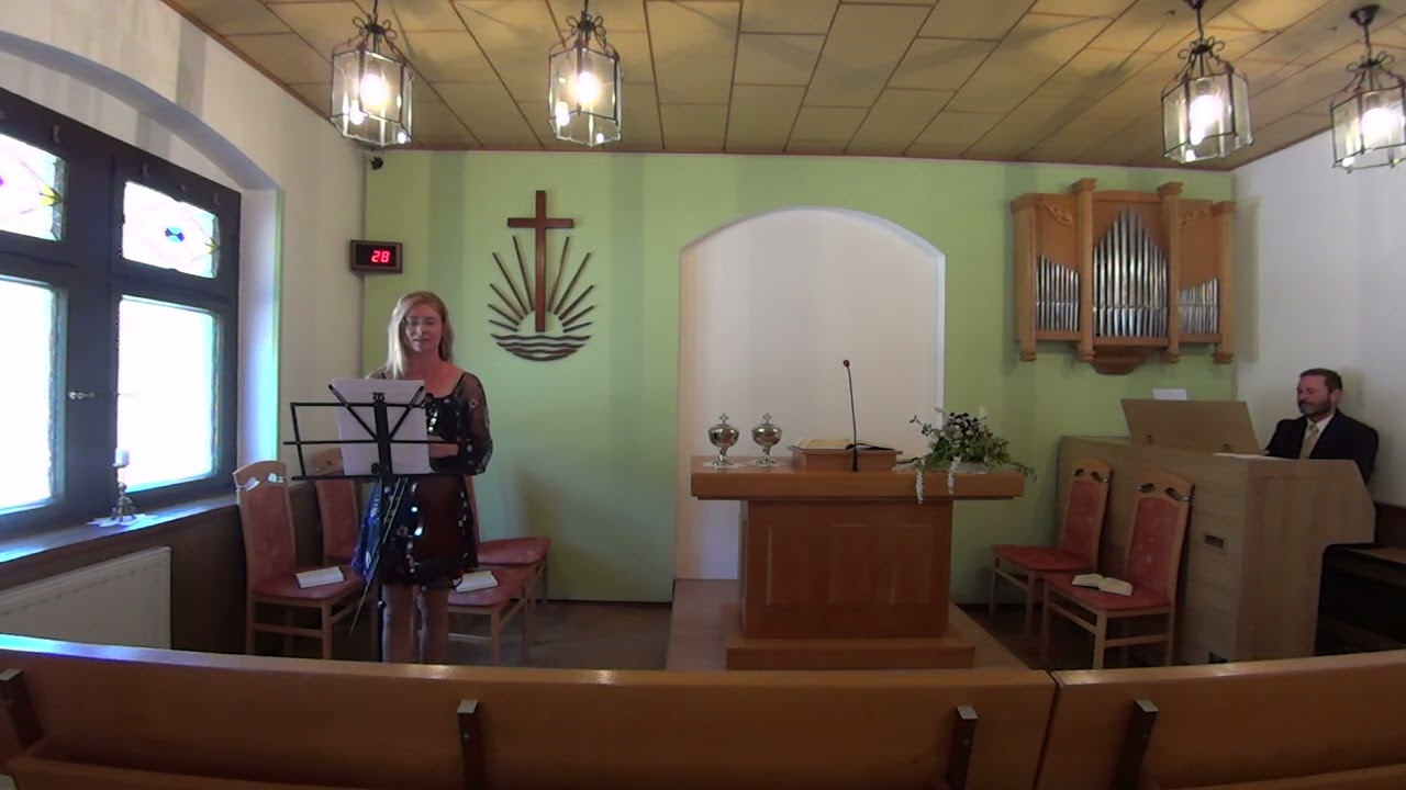 Des Pilgers h&ouml;chstes Ziel / alte Chormappe / Neuapostolische Kapelle Kurort Kipsdorf Erzgebirge