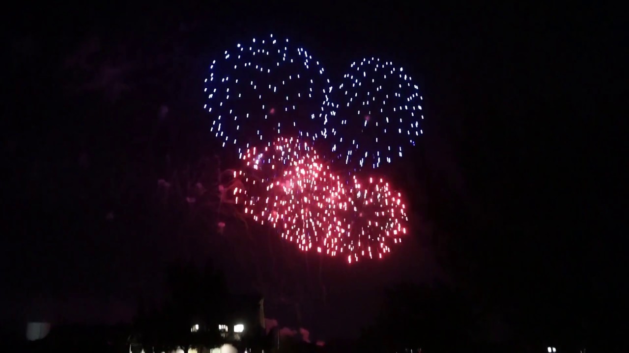 Forney Fireworks Finale with 