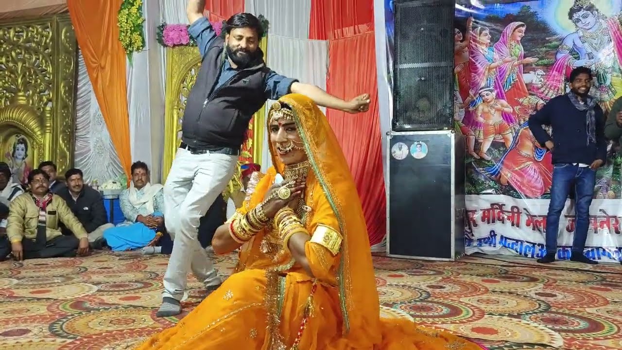 चूड़ी मज़ा न देगी कंगन मज़ा न देगा, रियल गोल्ड बटन अंतर्राष्ट्रीय नृत्य कलाकार वीरू नागौरी का नृत्य