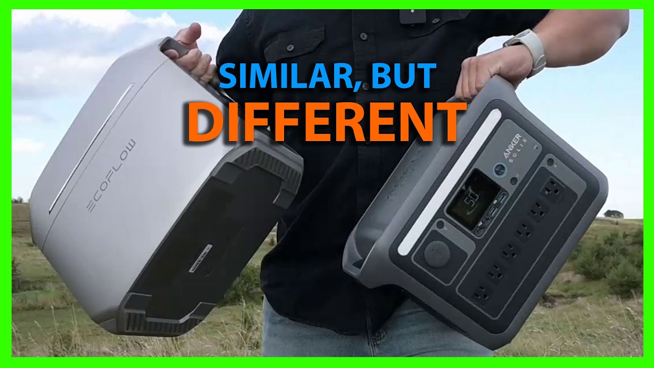 EcoFlow DELTA 3 Plus vs Anker SOLIX C1000 - Which 1kwh Power Station is the Better Buy?