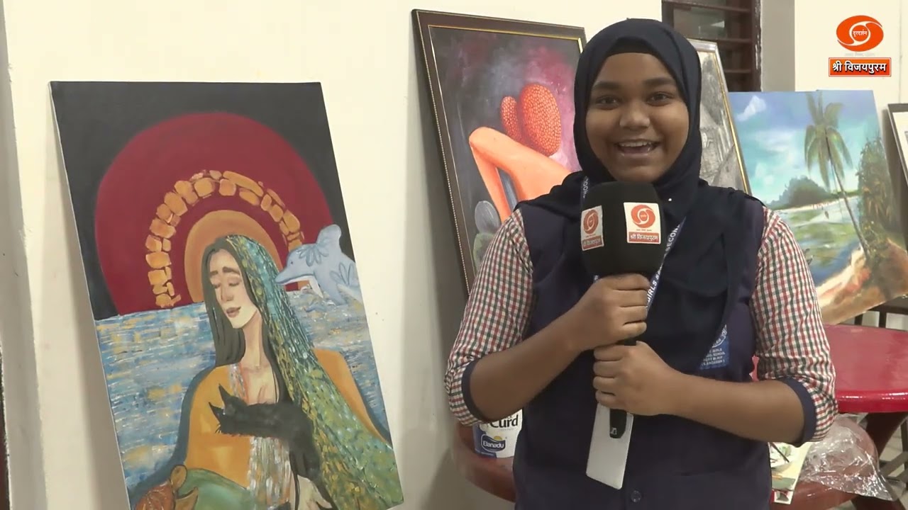 Three Day Art Exhibition Organized by Education Department