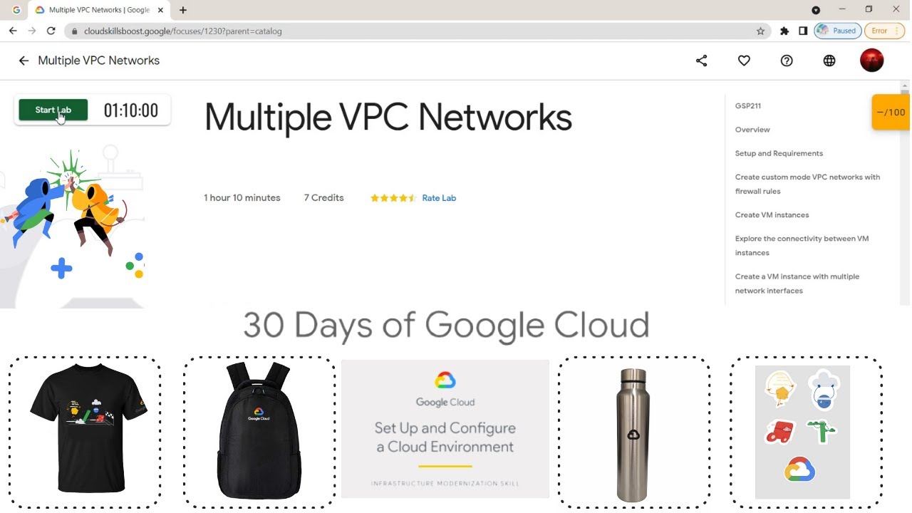 Multiple VPC Networks | GSP211 | Google Qwiklab | CodeManiac