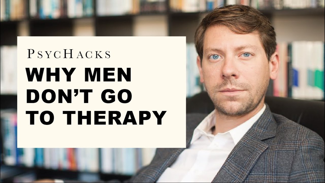 Why men don't go to therapy: addressing the gender gap