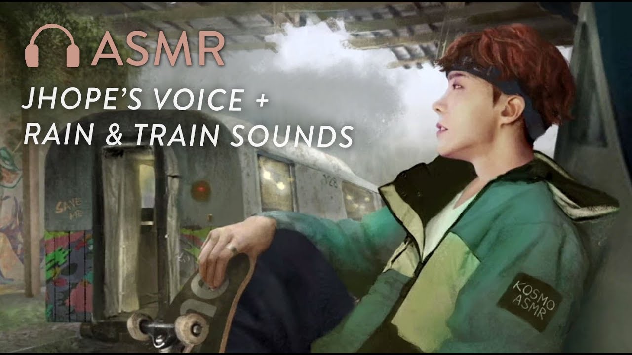 Jhope's Rainy day hide-out 🌧 BTS ASMR (for sleep/relaxation)