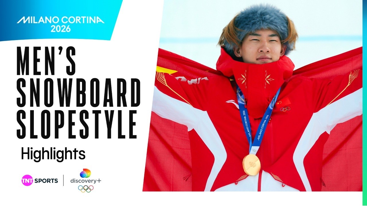 CHINA'S FIRST GOLD! 🇨🇳 | Men’s Snowboard Slopestyle Highlights | Winter Olympics 2026