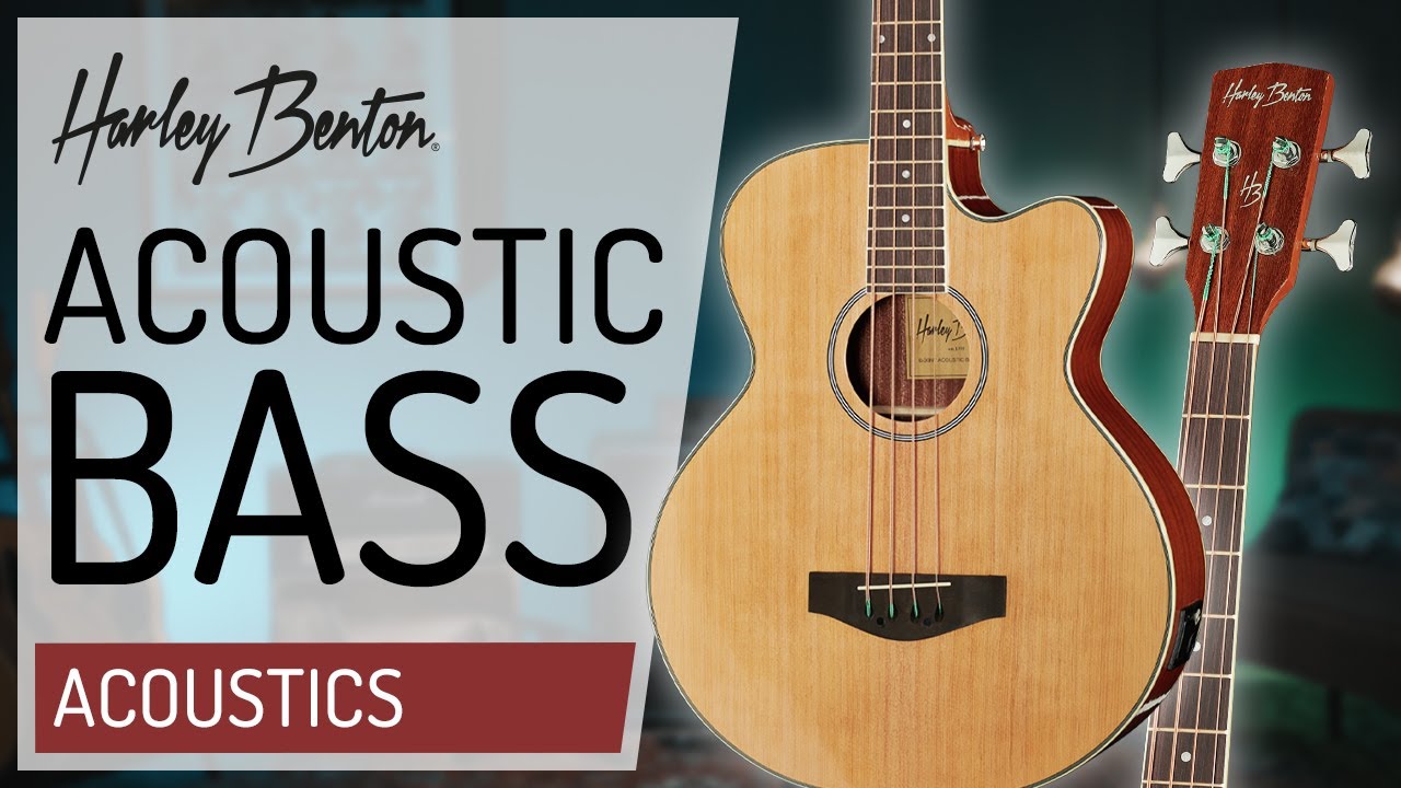 Harley Benton - B-30NT - Acoustic Bass -