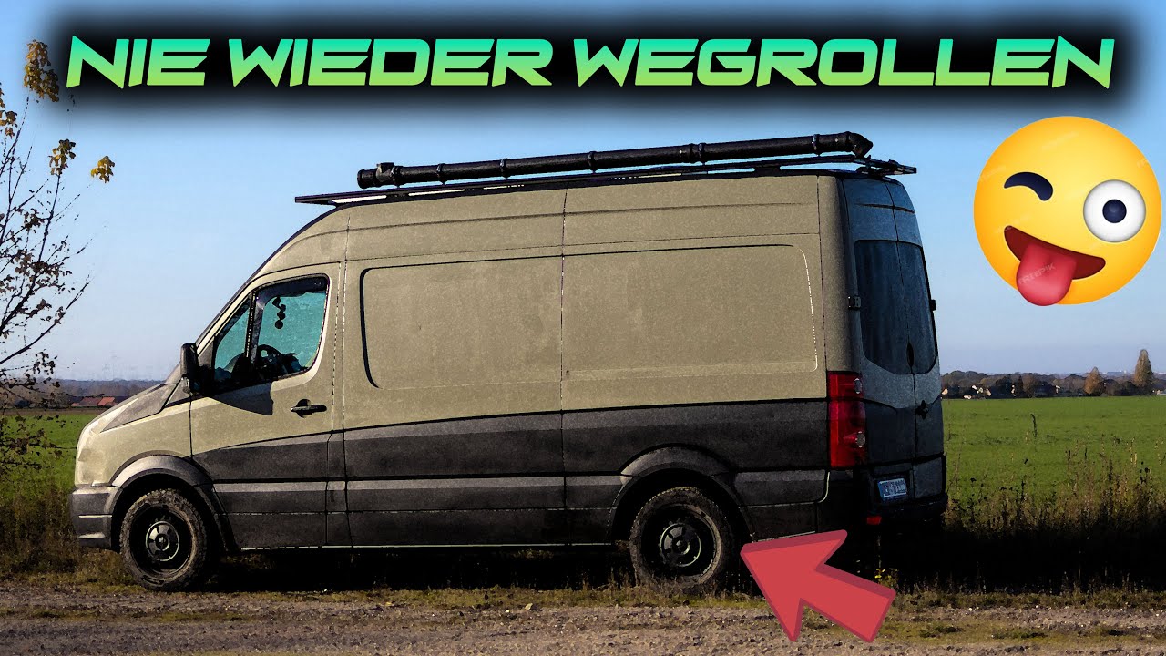 VW Crafter 2E Handbremse einstellen #automobile #schrauber #campervan