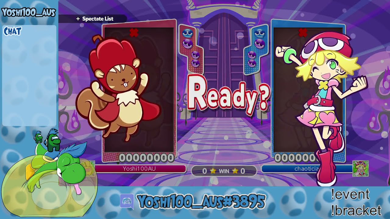 Preparation for + playing vs Cranberry, ft20 (Hisyachu League #3) [Puyo Puyo Champions]