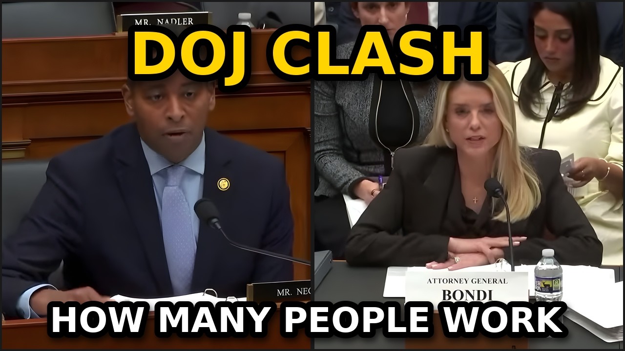DOJ Hearing Clash: Bondi Pressed Over Crypto Team Cuts/Joe Neguse Exposes Her Corruption