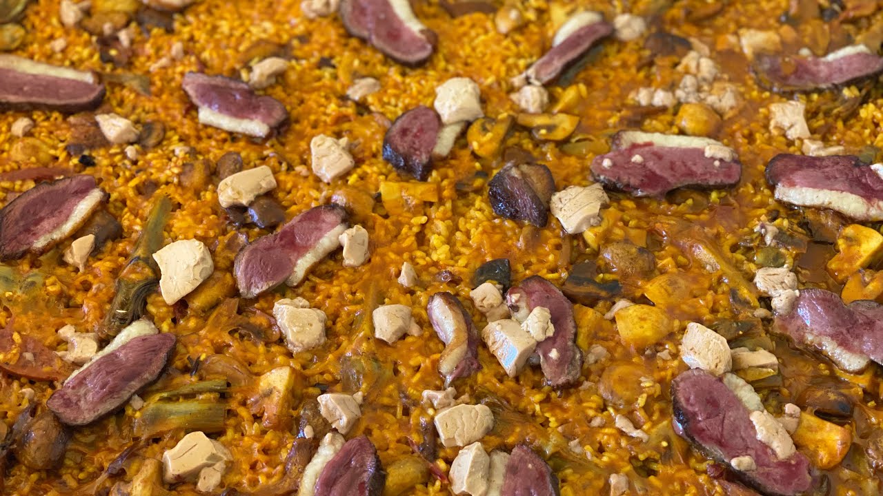 Arroz de pato, setas y alcachofas #cocinaconarnau