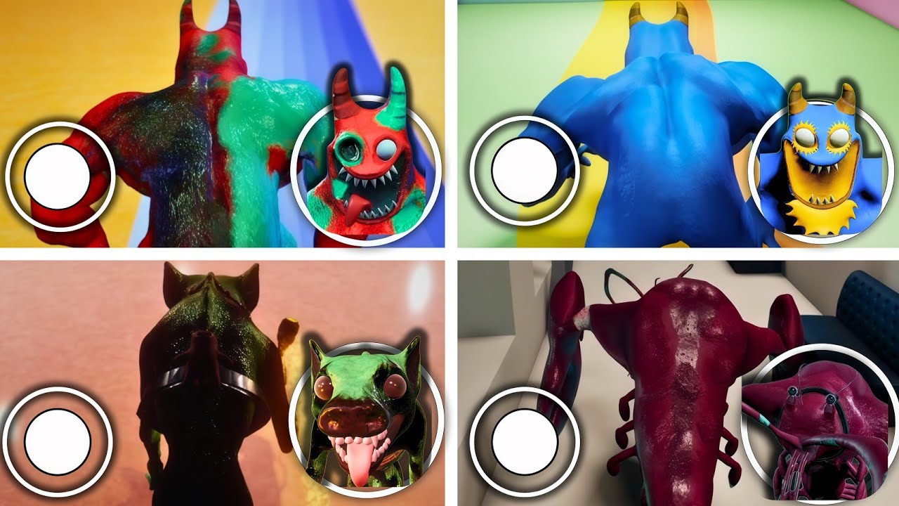 I Played as EVERY Monster in Garten of Banban 8 (Roblox RP)