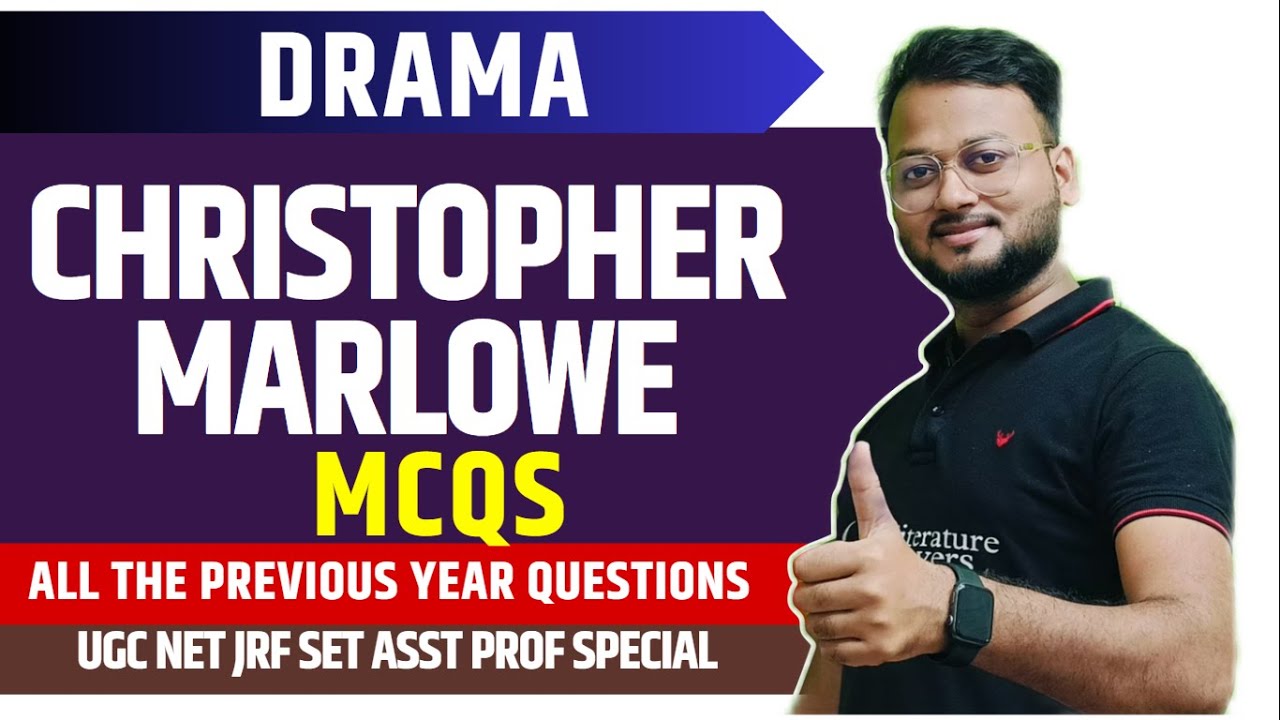 Christopher Marlowe Life and Works Important MCQs