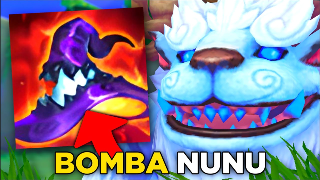 Bomba NUNU na midzie jest dosyć dobry w League of Legends