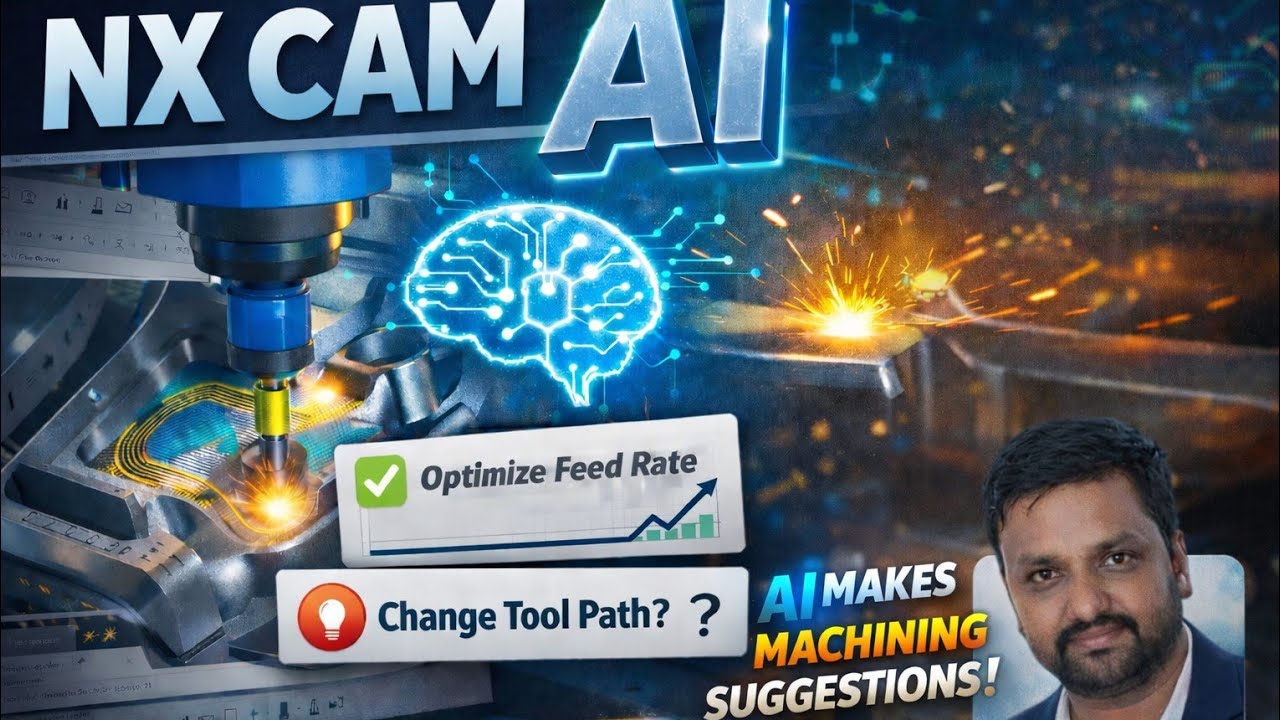 NX CAM AI-make — предложение по обработке, сессия 26, Н. В. Патил #siemensnx #NXX2512 #ai #aigene...