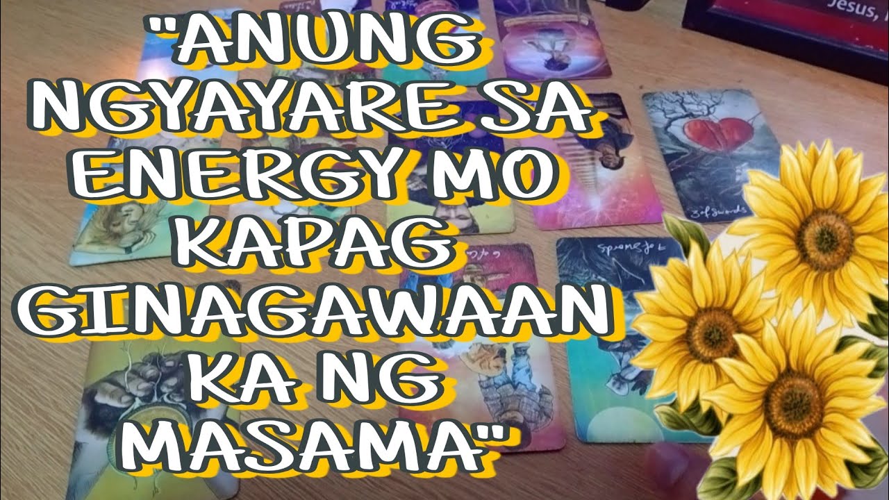 ANUNG NGYAYARE SA ENERGY MO KAPAG GINAGAWAAN KA NG MASAMA💨(SPIRITUAL READING)