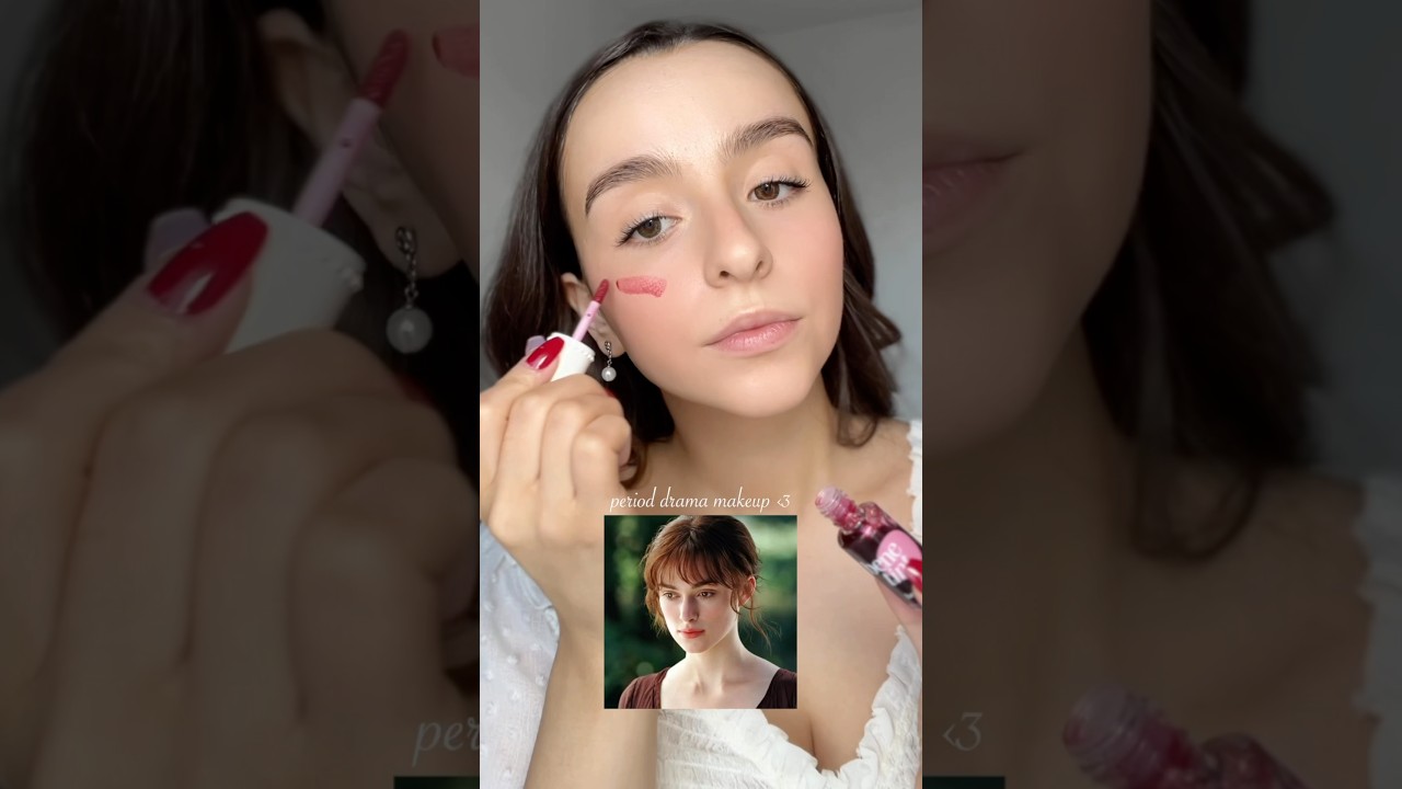 period drama makeup 🕊️ #perioddrama #prideandprejudice #makeup #makeupinspo