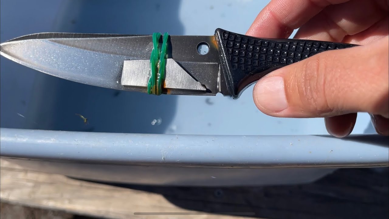 Vanax vs H1 Aqua salt spyderco galvanic corrosion test part 2 results
