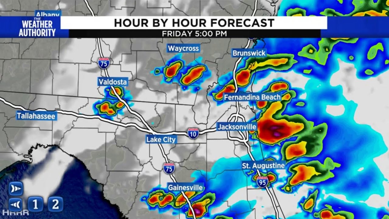 Tracking a wet Friday with Exact Track 4D.mov