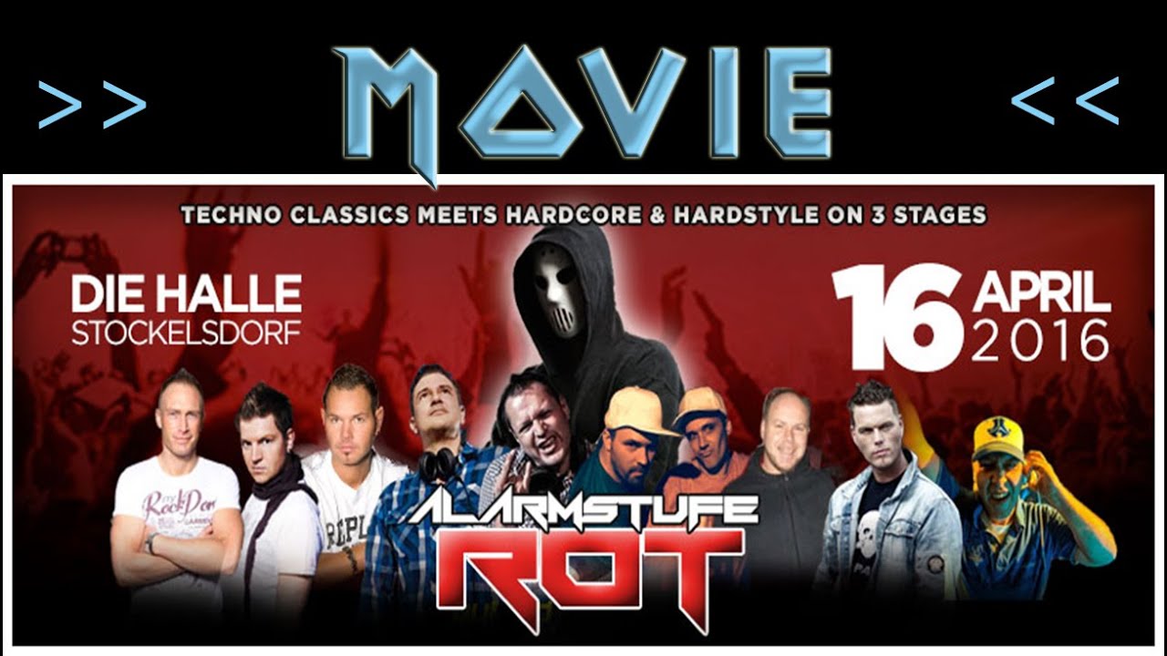 ALARMSTUFE ROT - 16.4.2016 - Die Halle - L&uuml;beck Stockelsdorf - movie by Rasmus Ortmann - Kiel