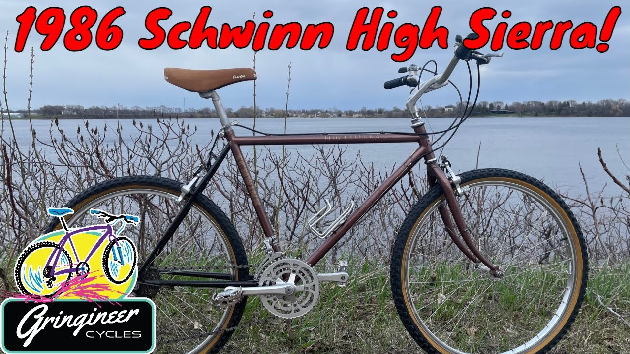 Экскурсия по моему Schwinn High Sierra 1986 года и Raleigh Elkhorn
