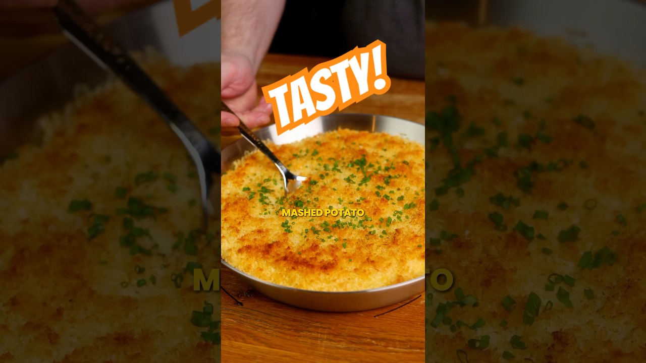 Mashed Potato in a Casserole! #mashedpotato #recipe #homecooking