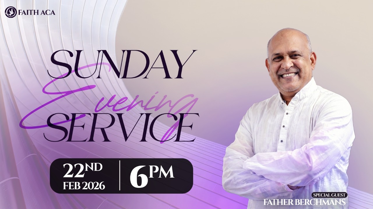 LIVE | Evening Service | Father BERCHMANS | 22 Feb 2026