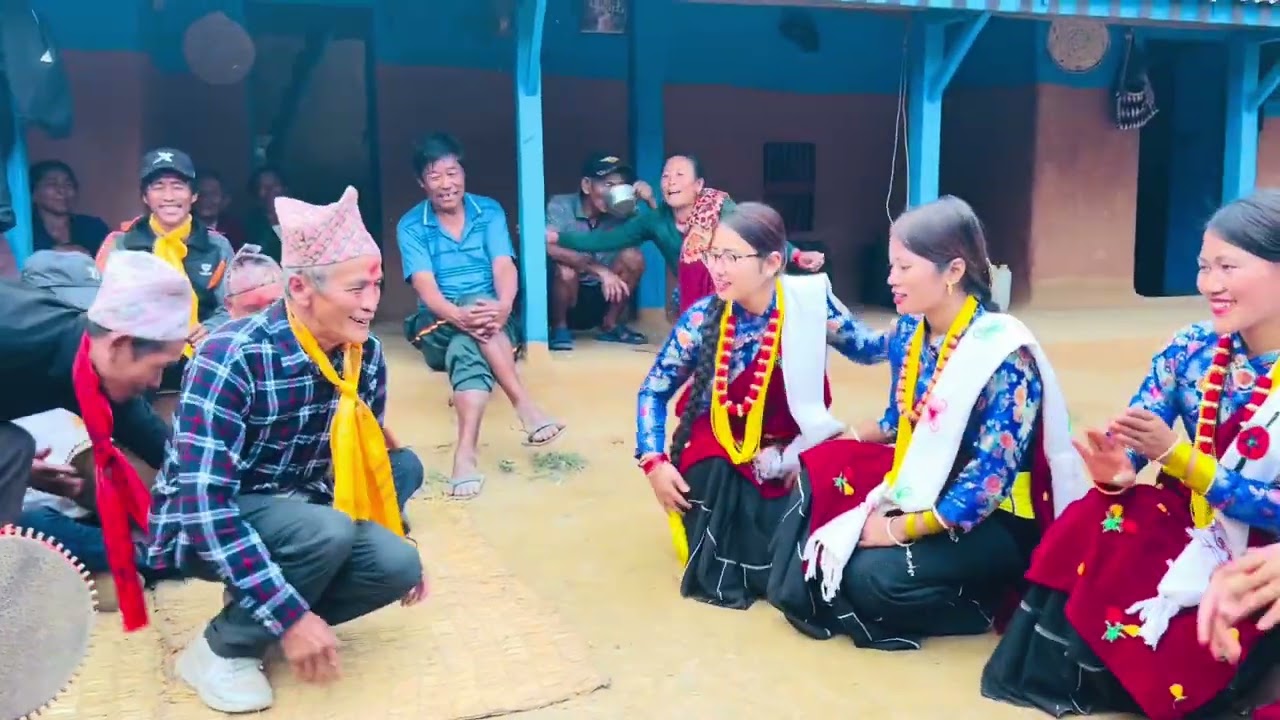 ए माया लालीगुराँस फुल फुल्यो भिरैमा लौकी सिरैमा साठीमुरे भेना Vs बलिङमारा तनहुँ सालीहरू ( भाग ४)