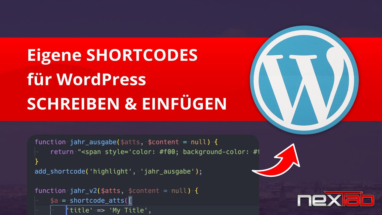 Wie schreibe und füge ich Shortcodes in WordPress ein?  [Tutorial]