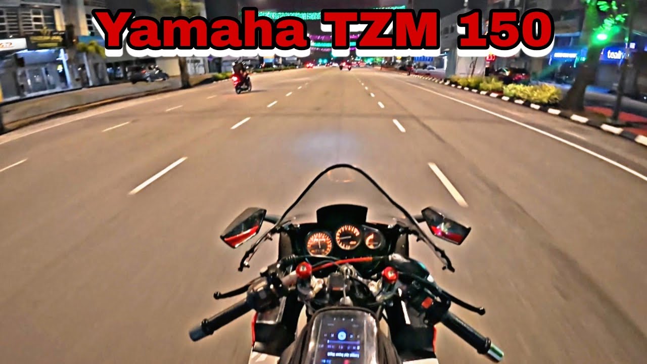 Night Ride With Yamaha TZM 150 | #239