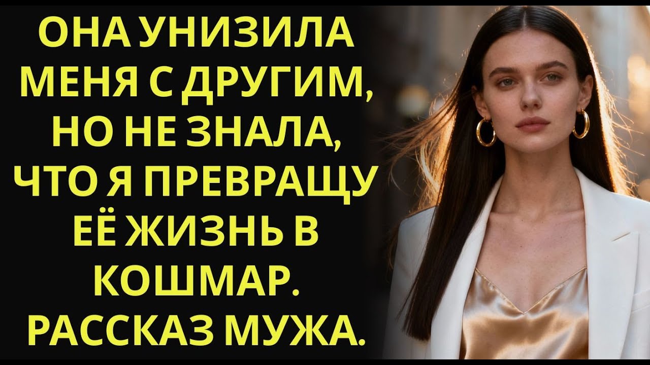 Она унизила меня с другим, но не знала, что я превращу её жизнь в кошмар  Рассказ мужа