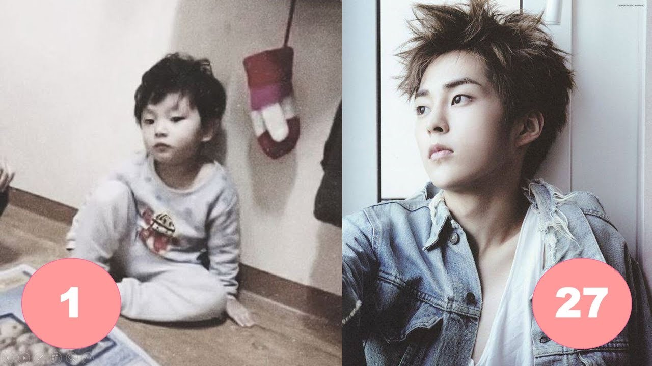 Xiumin EXO Childhood | From 1 To 27 Years Old