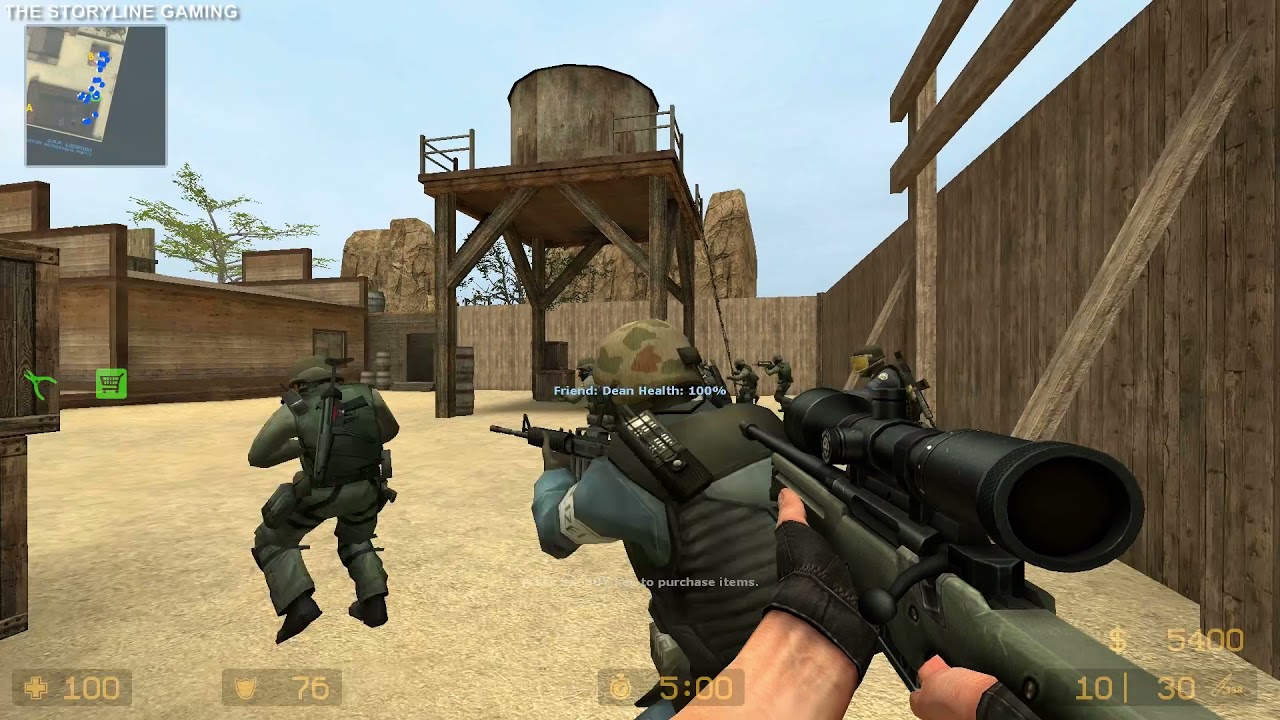 Counter Strike : Source - Westwood - Gameplay 