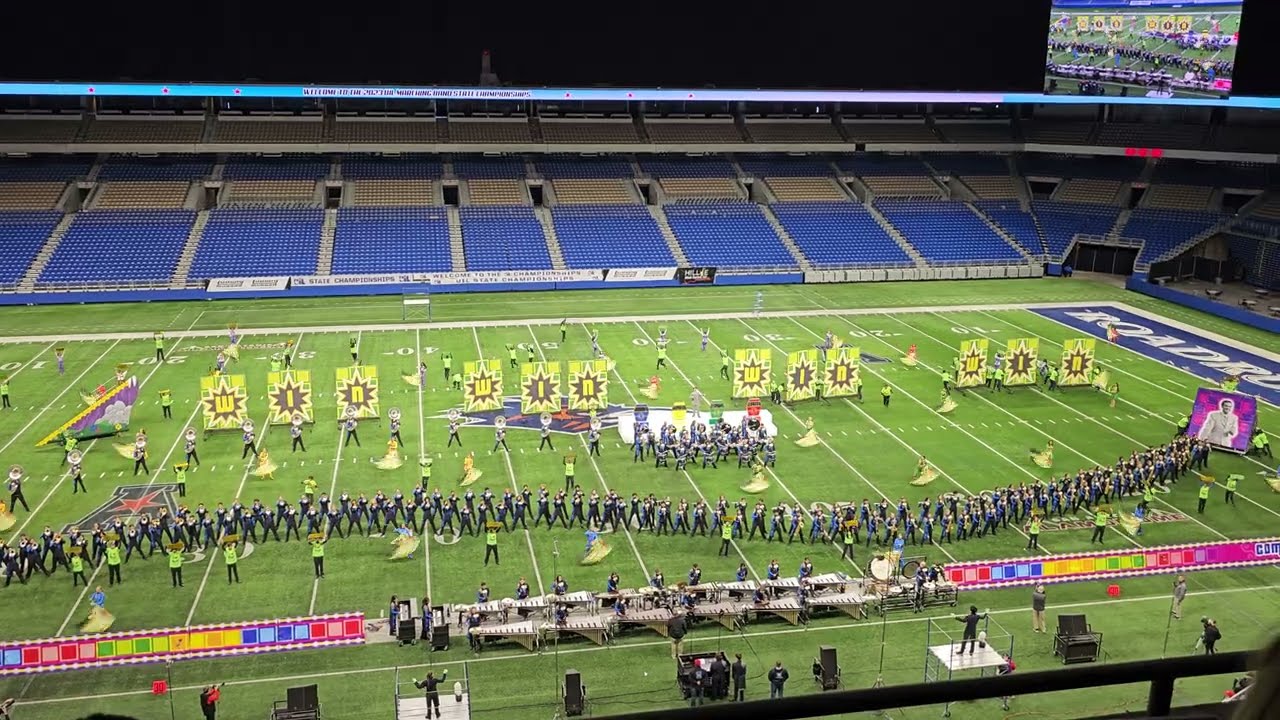 Tomball Memorial RBB 2023 State UIL 6A Marching contest 