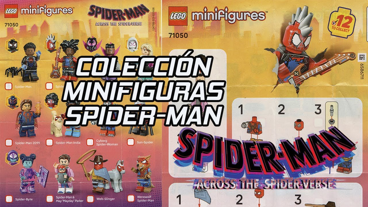 COLECCIÓN LEGO SERIE SPIDER-MAN ACROSS THE SPIDER-VERSE/TURBO WHEELS COLOMBIA