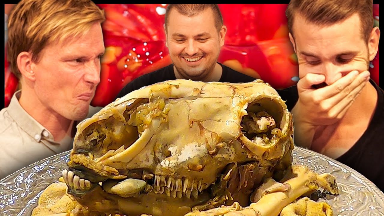 Testar 8 av de äckligaste maträtterna i världen (Återbesök på Disgusting food museum)
