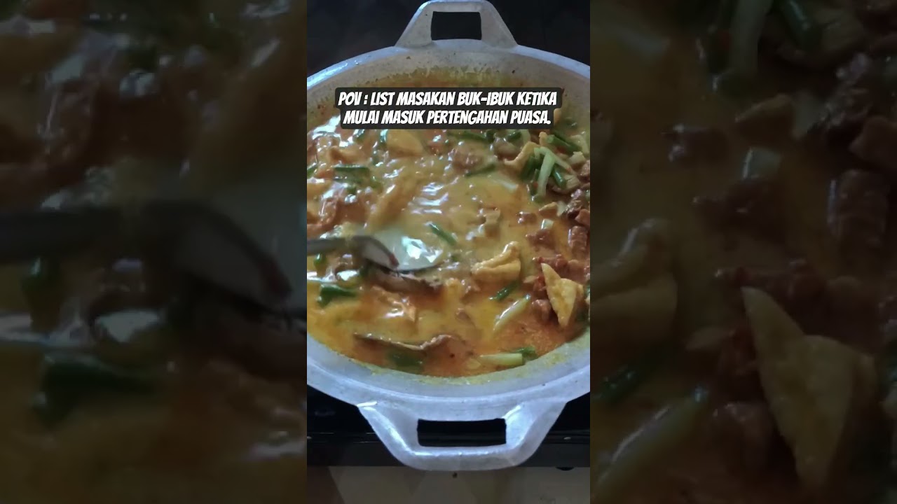 ‼️List masakan emak ketika sudah mulai bingung masak selain menu ayam.‼️