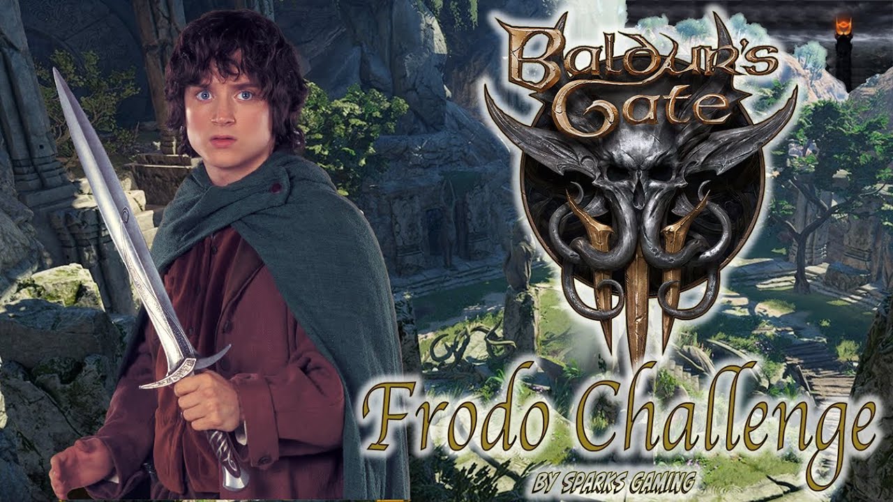 Baldurs Gate 3 Frodo Challenge episode 1 with Sparks Gaming